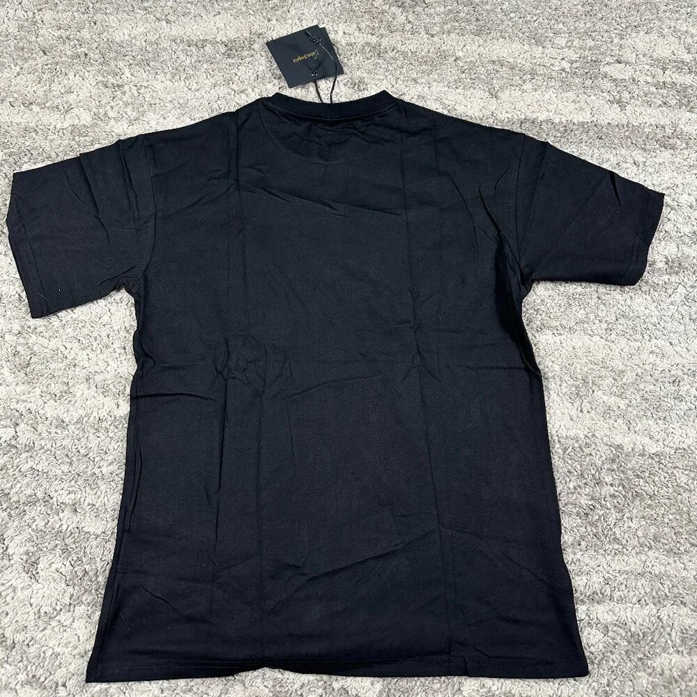 Palm Angels Black Grafitti Logo Las Vegas Black T-Shirt Mens Size Large